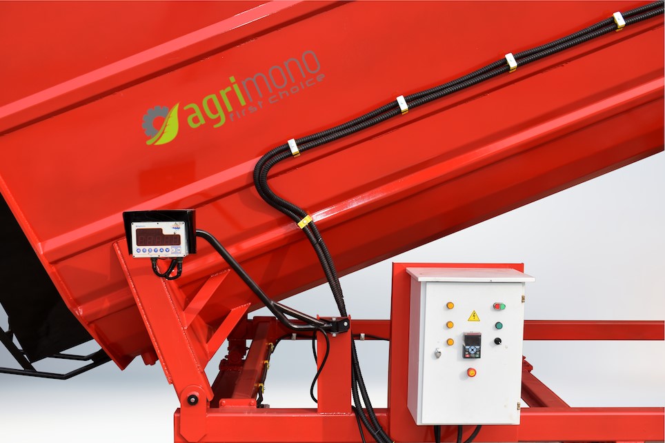 40 m3 Açılı Sabit Yem Karma Makinesi