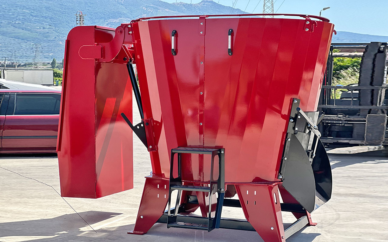 Mélangeuse stationnaire entièrement équipée