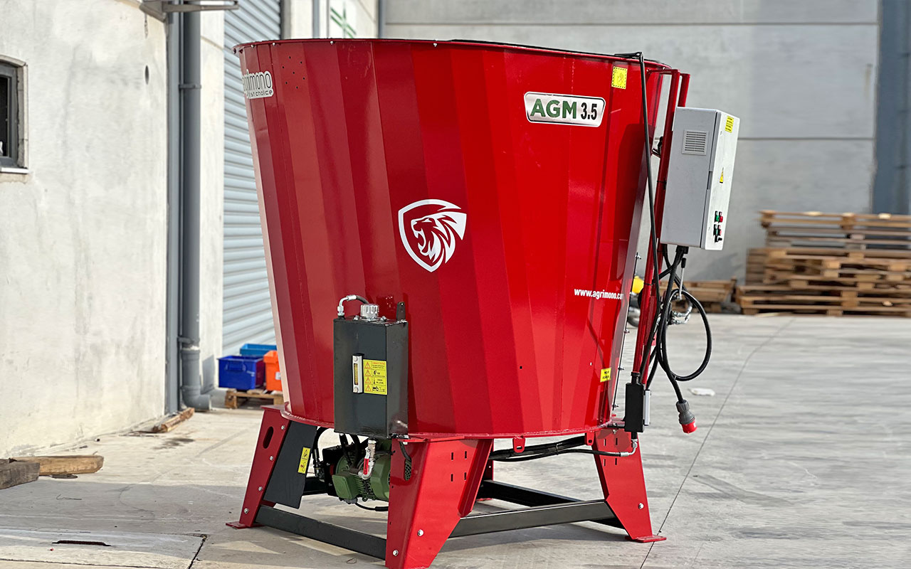 Mélangeuse stationnaire type verticale