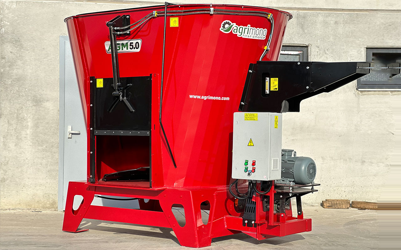 Mélangeuse verticale stationnaire