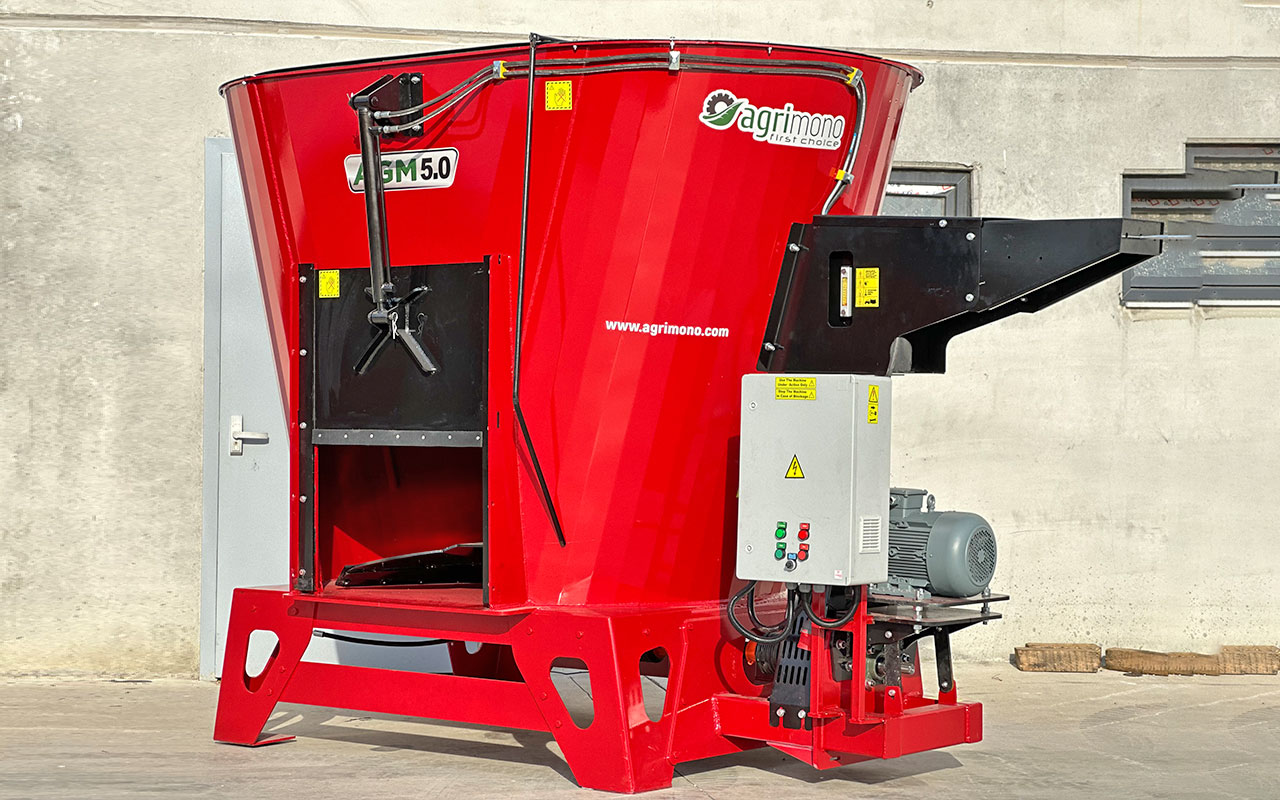 Mélangeuse vis verticale stationnaire